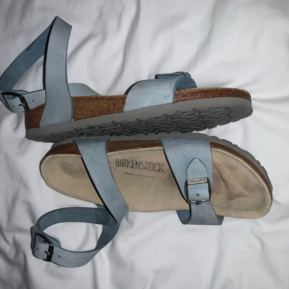 BIRKENSTOCK WRAP sandals women’s shoes size 37 6.5 - Picture 2 of 12